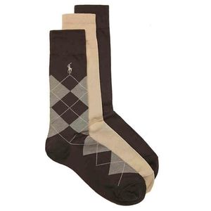 Polo Ralph Lauren Argyle Men's Dress Socks 3PK
